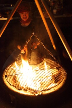honey night fire